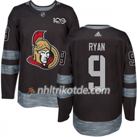Ottawa Senators Trikot Bobby Ryan 9 1917-2017 100th Anniversary Adidas Schwarz Authentic - Herren